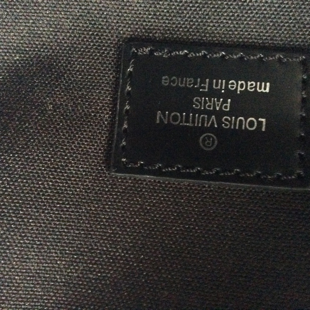 Men's Black Checkerboard Backpack - LV - Picture 4 of 4